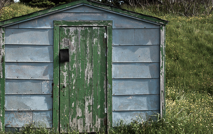 an old shed