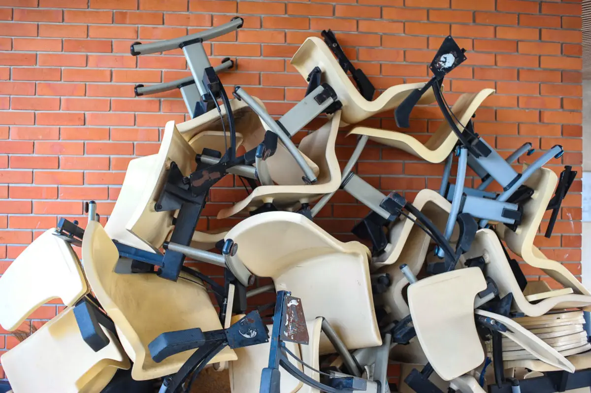 office clean outs with mean green junk removal in denton texas