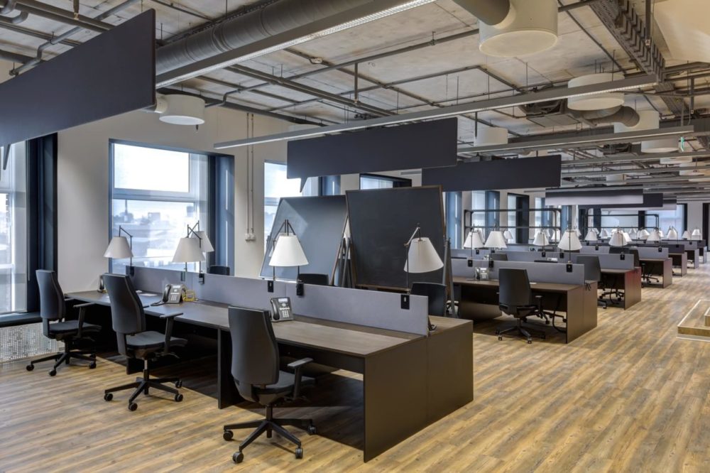 full office of furniture that needs to be cleaned out by Mean Green