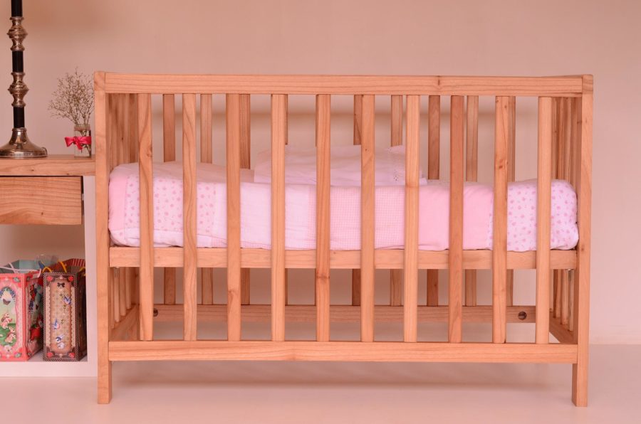 baby crib in attic that hasn't been used in a long time