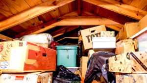 attic organization