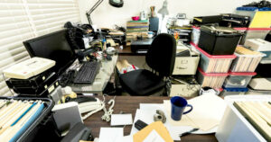 create a clutter-free workspace with Mean Green Junk