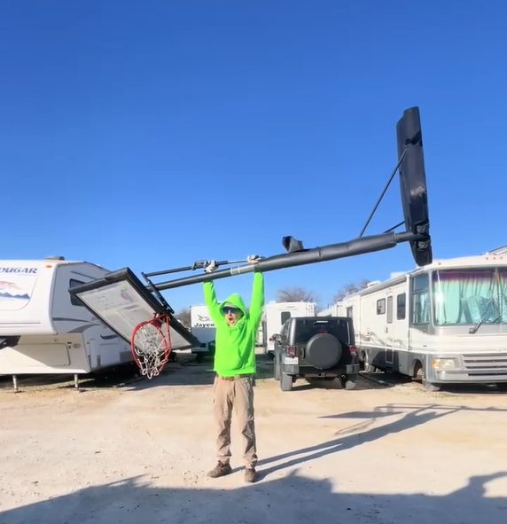 Basketball Goal Removal