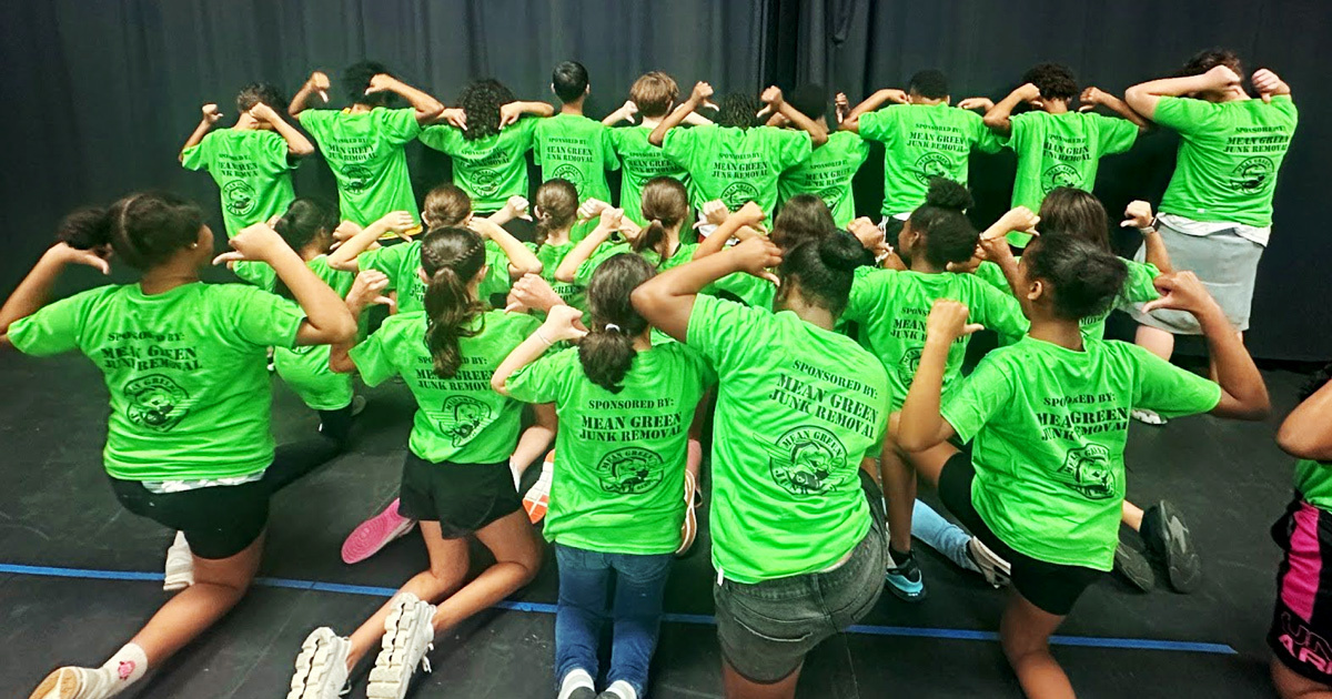 Former Students Give Back: Mean Green Junk Removal Sponsors Stephens Elementary Field Day Shirts