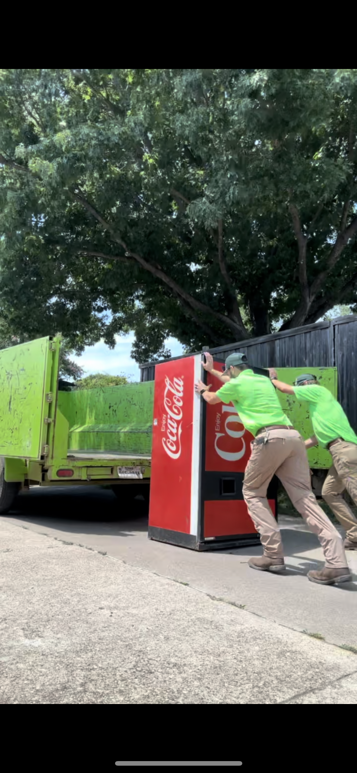 vending machine removal