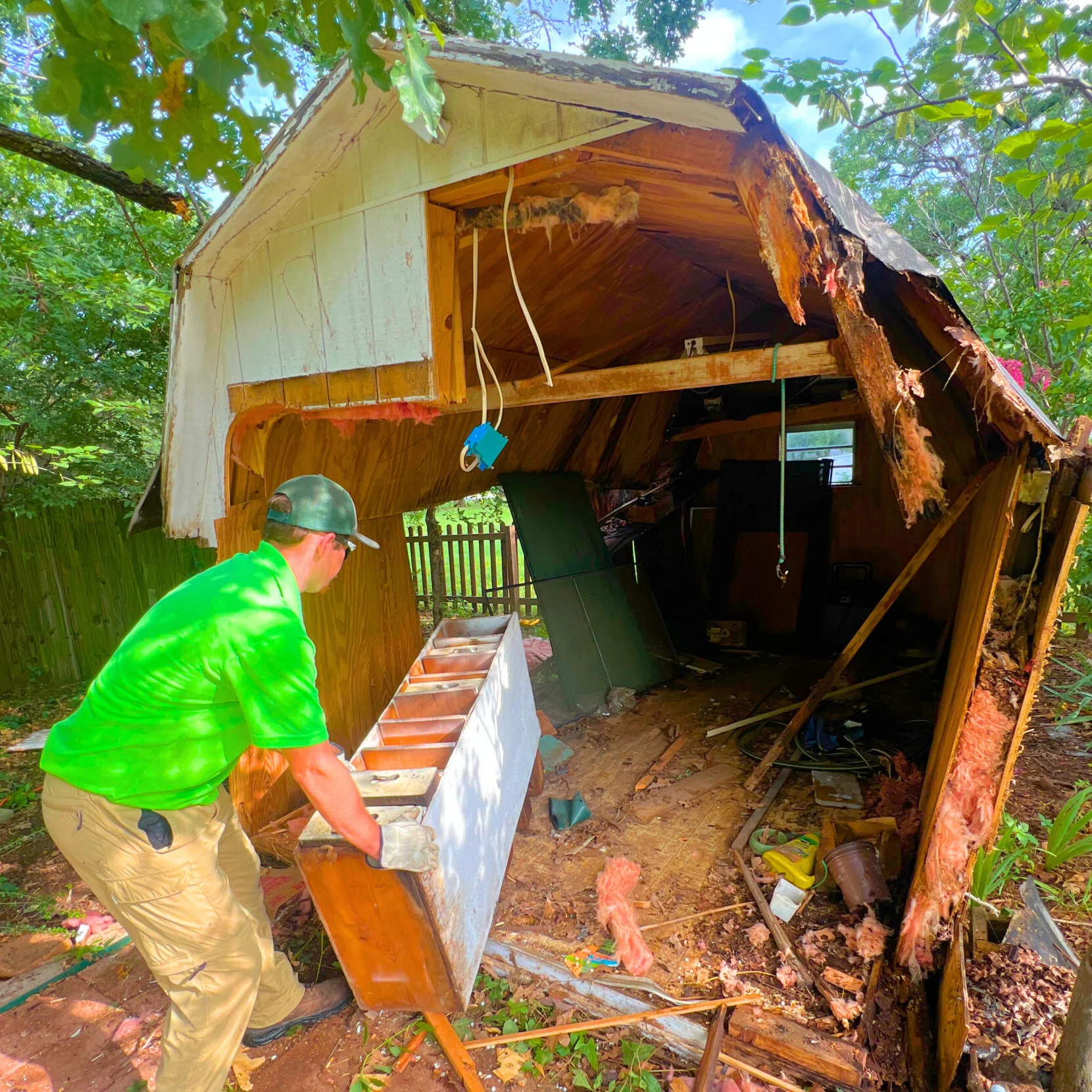 expert shed removal dfw