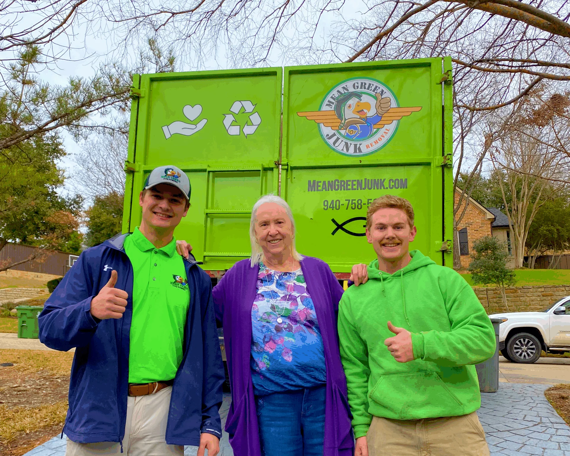 why choose mean green junk removal