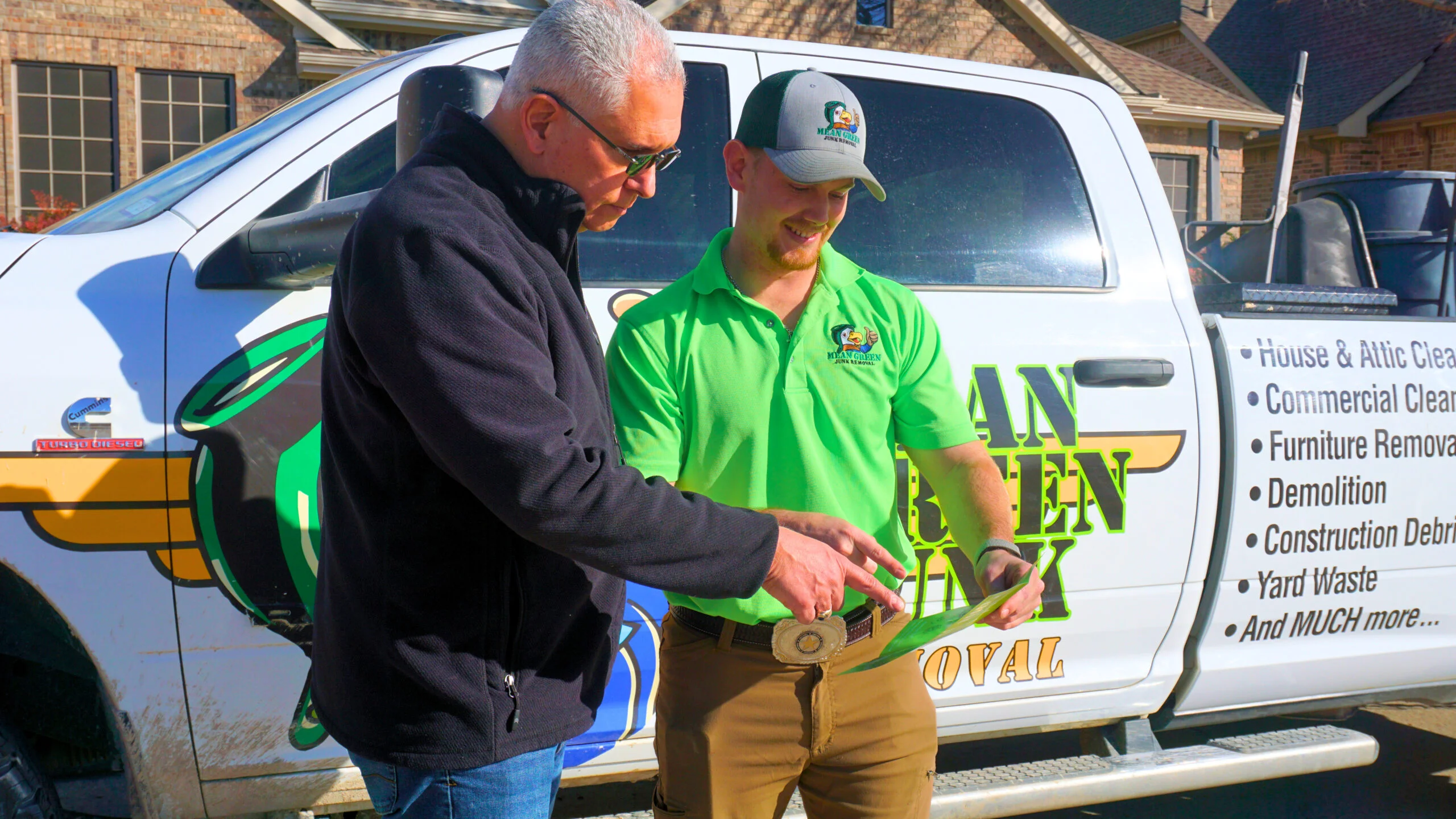 why mean green junk removal